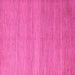 Square Abstract Pink Modern Rug, abs5573pnk