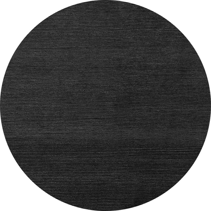 Round Machine Washable Abstract Gray Modern Rug, wshabs5574gry