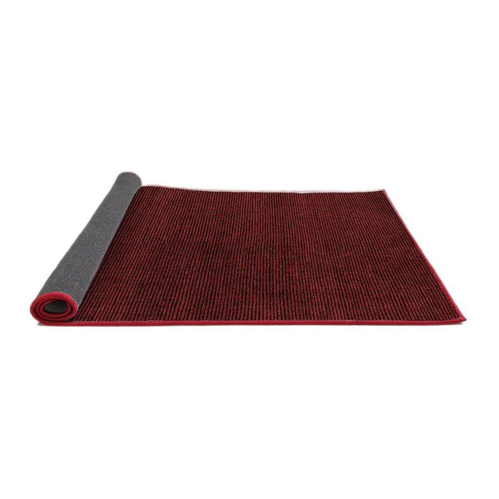 Abstract Red Modern Area Rugs