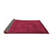 Sideview of Abstract Pink Modern Rug, abs5575pnk