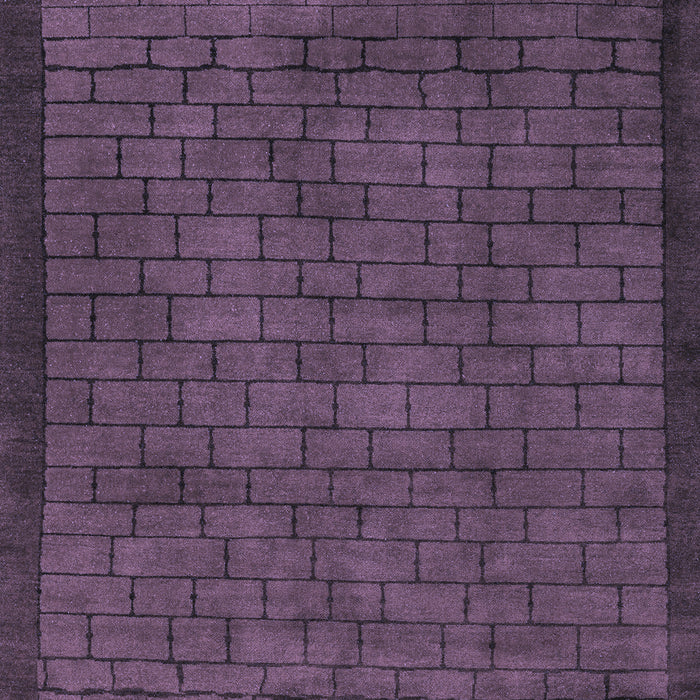 Abstract Blue Modern Rug, abs5575blu