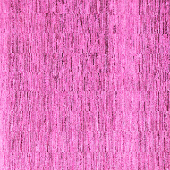 Square Solid Pink Modern Rug, abs5576pnk