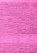 Machine Washable Solid Pink Modern Rug, wshabs5576pnk