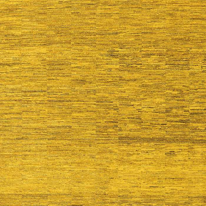 Solid Yellow Modern Rug, abs5576yw