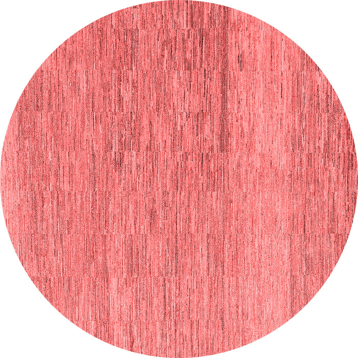 Machine Washable Solid Red Modern Rug, wshabs5576red