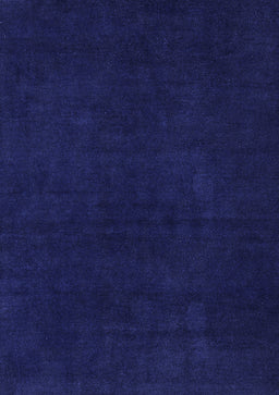 Abstract Blue Modern Rug, abs5577blu