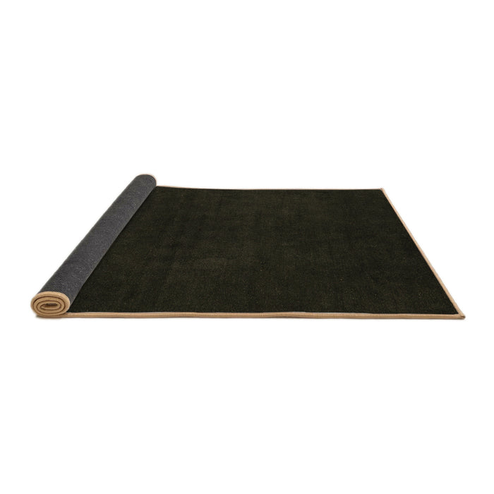 Sideview of Abstract Brown Modern Rug, abs5577brn