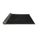 Sideview of Abstract Gray Modern Rug, abs5577gry