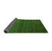 Sideview of Abstract Green Modern Rug, abs5578grn