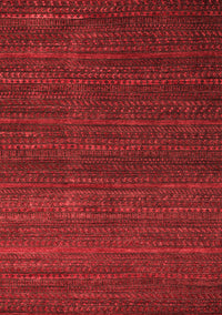 Abstract Red Modern Rug, abs5578red