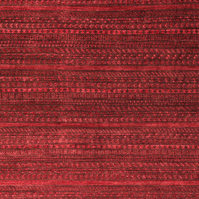 Machine Washable Abstract Red Modern Rug, wshabs5578red