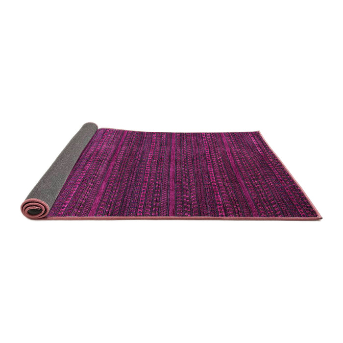 Sideview of Abstract Pink Modern Rug, abs5578pnk