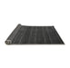 Sideview of Abstract Gray Modern Rug, abs5578gry