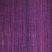 Square Machine Washable Abstract Purple Modern Area Rugs, wshabs5578pur