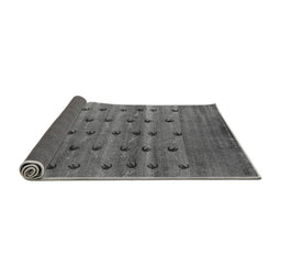 Sideview of Abstract Gray Modern Rug, abs5579gry