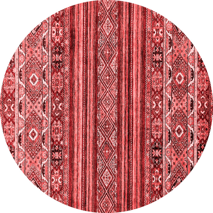Abstract Red Modern Rug, abs557red