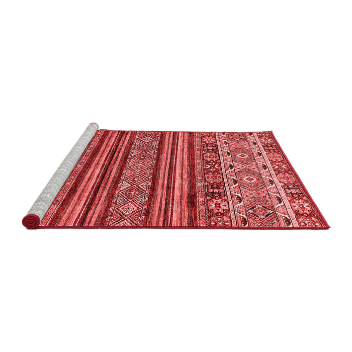 Modern Red Washable Rugs