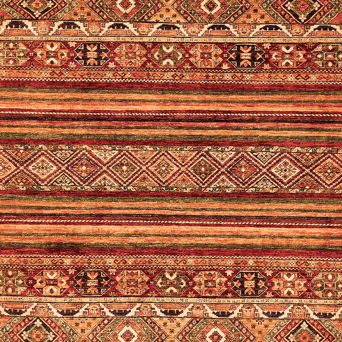 Abstract Orange Modern Rug, abs557org