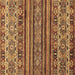 Square Abstract Brown Modern Rug, abs557brn