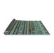 Sideview of Abstract Light Blue Modern Rug, abs557lblu