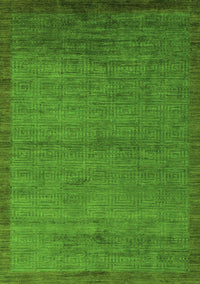 Abstract Green Modern Rug, abs5580grn