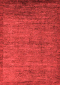 Abstract Red Modern Rug, abs5580red