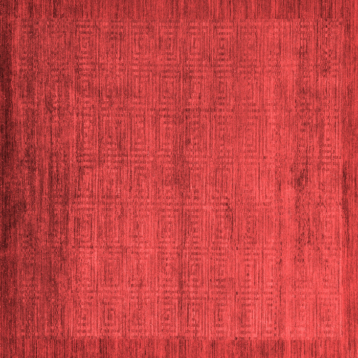 Machine Washable Abstract Red Modern Rug, wshabs5580red