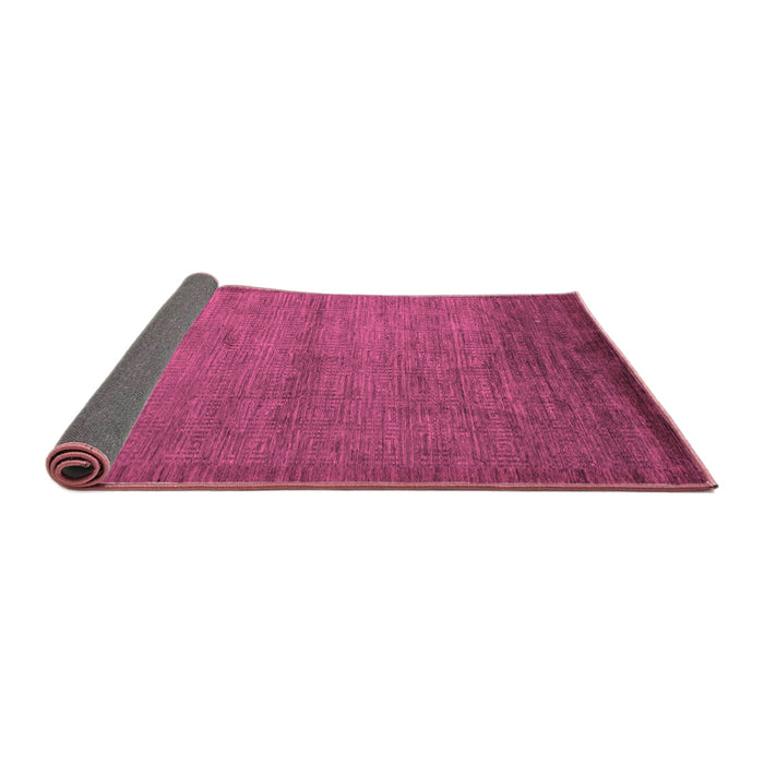 Sideview of Abstract Purple Modern Rug, abs5580pur