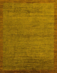 Machine Washable Abstract Sedona Brown Rug, wshabs5580