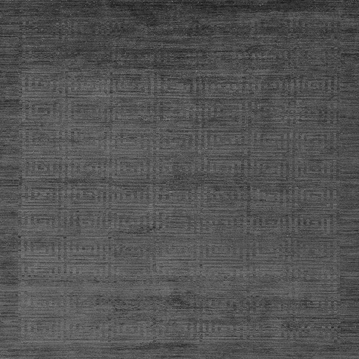 Square Machine Washable Abstract Gray Modern Rug, wshabs5580gry