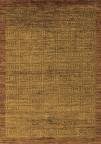 Abstract Brown Modern Rug, abs5580brn