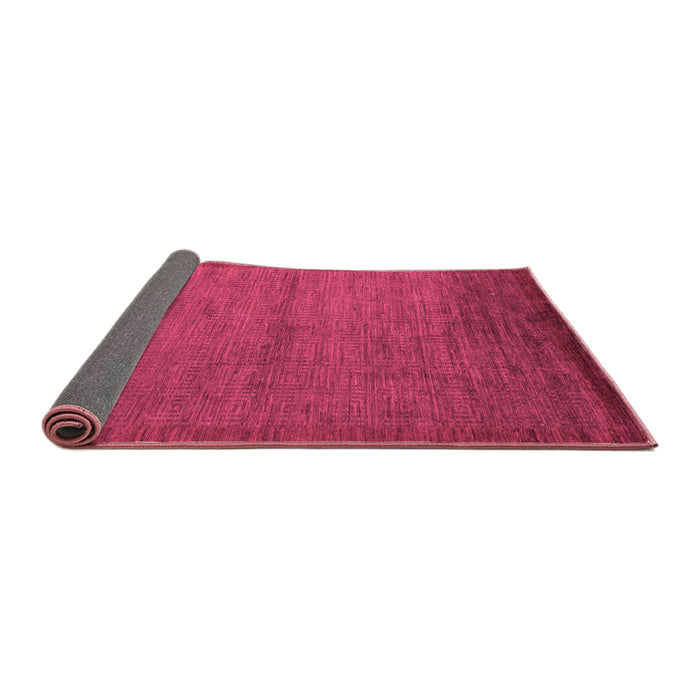 Sideview of Abstract Pink Modern Rug, abs5580pnk