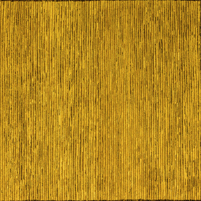 Square Abstract Yellow Modern Rug, abs5581yw