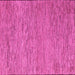 Square Abstract Pink Modern Rug, abs5581pnk