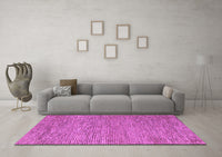 Machine Washable Abstract Purple Modern Rug, wshabs5581pur