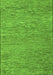 Machine Washable Abstract Green Modern Area Rugs, wshabs5581grn