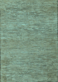 Abstract Light Blue Modern Rug, abs5581lblu