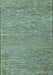 Abstract Light Blue Modern Rug, abs5581lblu