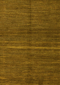 Abstract Yellow Modern Rug, abs5582yw