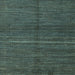 Square Abstract Light Blue Modern Rug, abs5582lblu