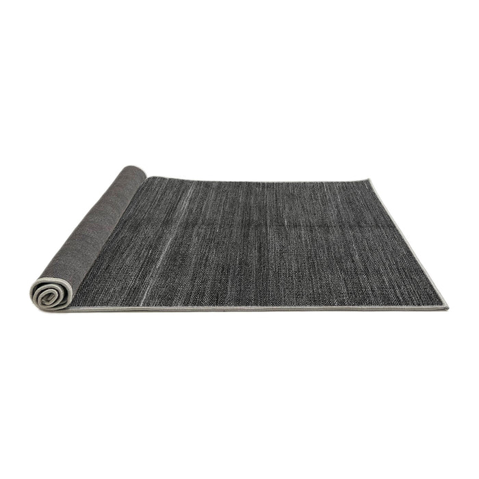 Sideview of Abstract Gray Modern Rug, abs5582gry