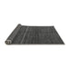 Sideview of Abstract Gray Modern Rug, abs5582gry