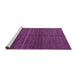 Sideview of Machine Washable Abstract Purple Modern Area Rugs, wshabs5582pur