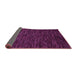 Sideview of Abstract Pink Modern Rug, abs5583pnk