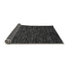 Sideview of Abstract Gray Modern Rug, abs5583gry