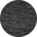 Round Machine Washable Abstract Gray Modern Rug, wshabs5583gry