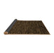 Sideview of Abstract Brown Modern Rug, abs5583brn