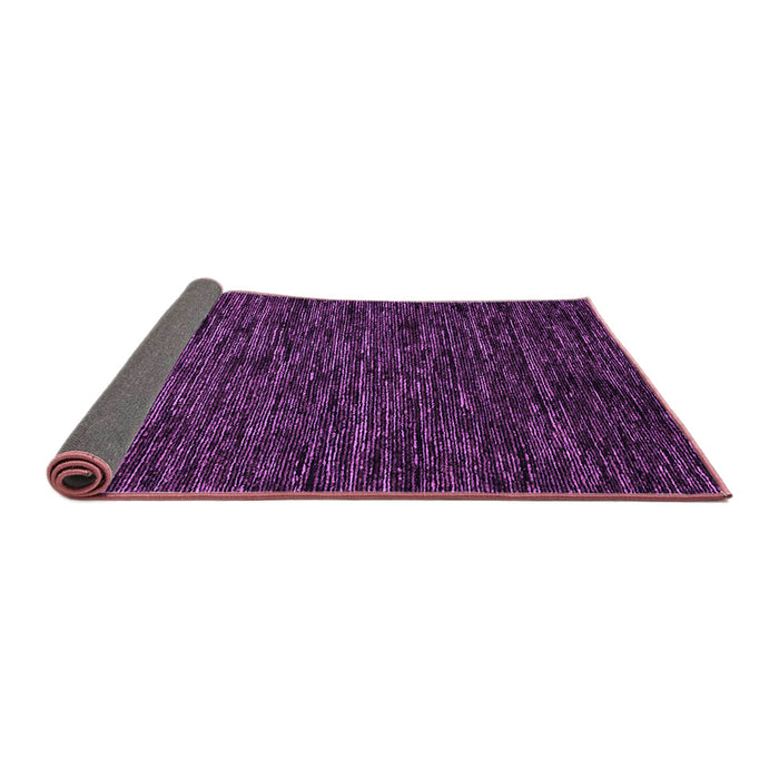 Sideview of Abstract Purple Modern Rug, abs5583pur