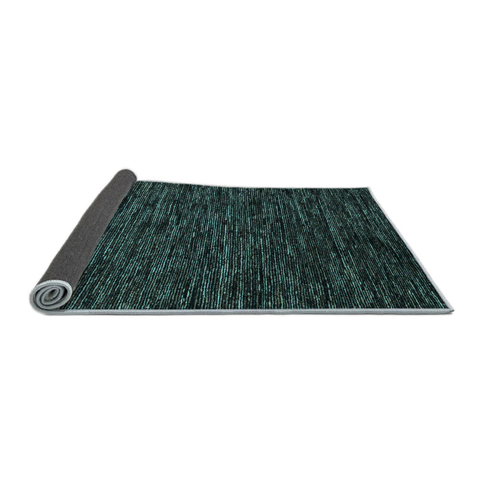 Sideview of Abstract Light Blue Modern Rug, abs5583lblu