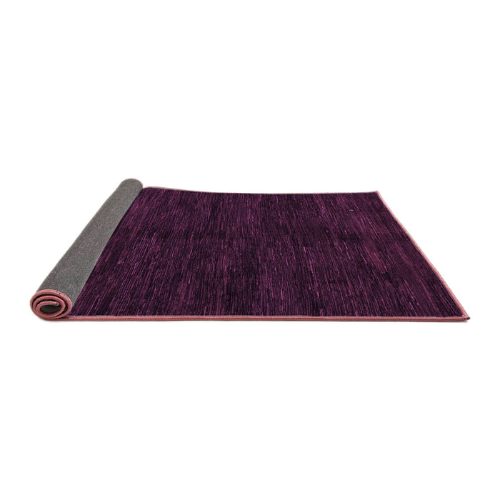 Sideview of Abstract Purple Modern Rug, abs5584pur